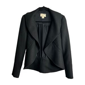 ELIZABETH and James Black Wool Blazer XS
